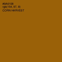 #9A6108 - Corn Harvest Color Image